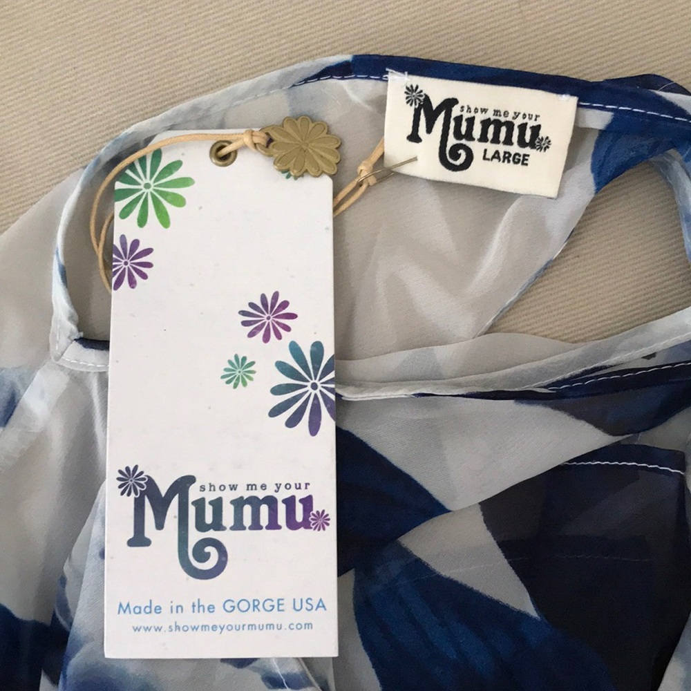 Show Me Your MuMu Mateo Tie Back Blouse - Picture 8 of 8
